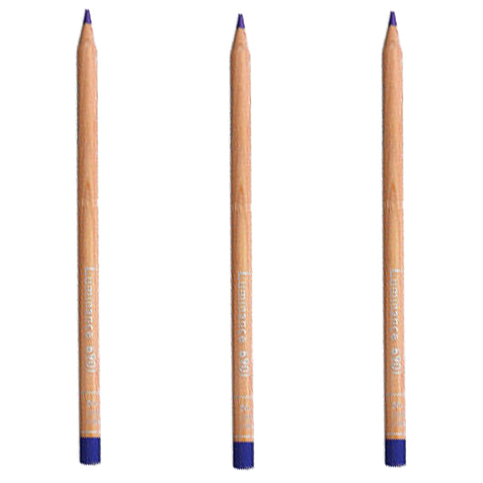 Caran d'Ache Luminance Pencil Violet Box of 3