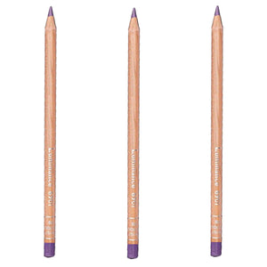 Caran d'Ache Luminance Pencil Violet Brown Box of 3