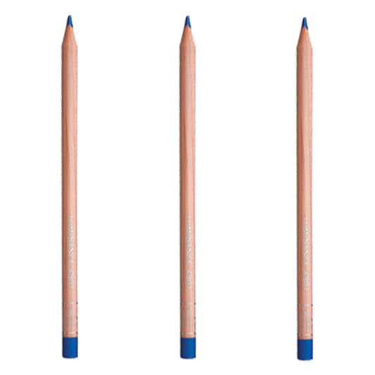 Caran d'Ache Luminance Pencil Phthalo Blue Box of 3
