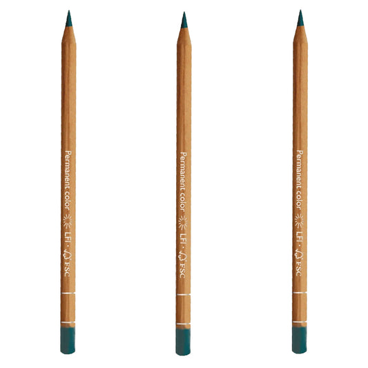 Caran d'Ache Luminance Pencil Malachite Green Box of 3