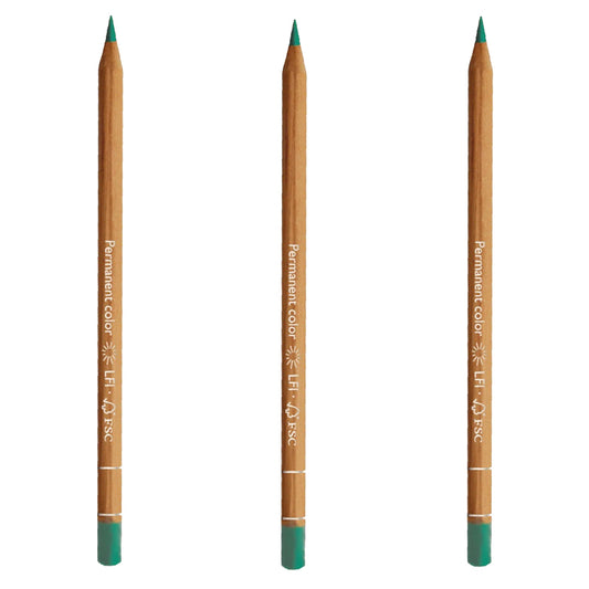 Caran d'Ache Luminance Pencil Beryl Green Box of 3