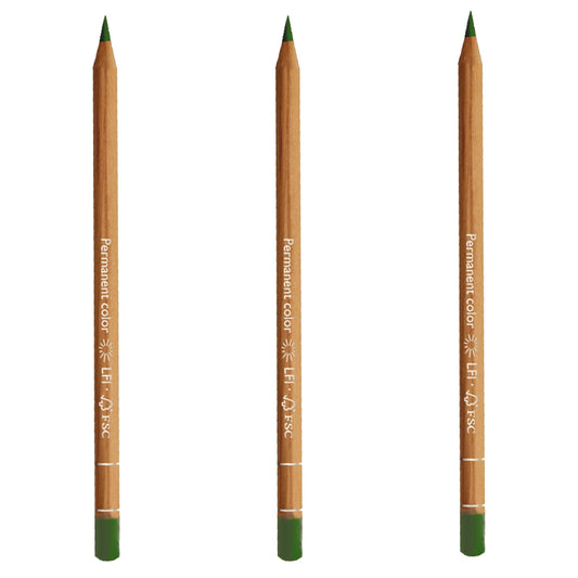 Caran d'Ache Luminance Pencil Moss Green Box of 3