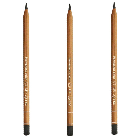 Caran d'Ache Luminance Pencil Slate Grey Box of 3