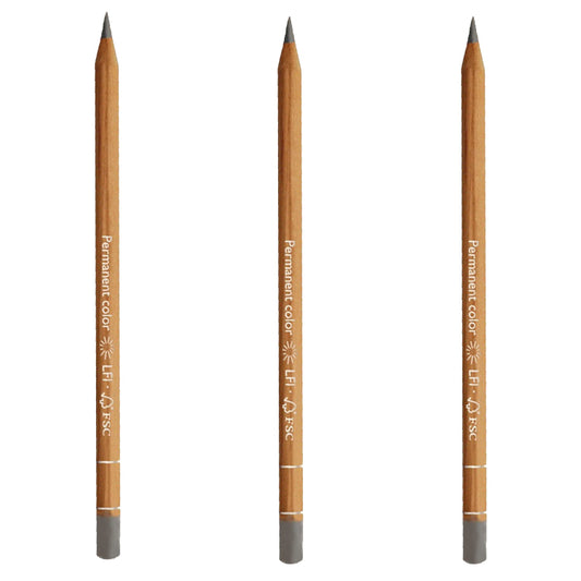 Caran d'Ache Luminance Pencil Paynes Grey 30% Box of 3