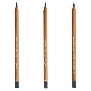 Caran d'Ache Luminance Pencil Paynes Grey 60% Box of 3
