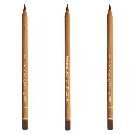 Caran d'Ache Luminance Pencil Raw Umber Box of 3
