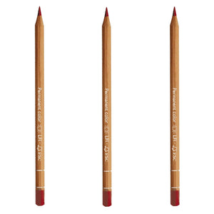Caran d'Ache Luminance Pencil Alizarin Crimson Hue Box of 3