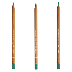 Caran d'Ache Luminance Pencil Dark English Green Box of 3