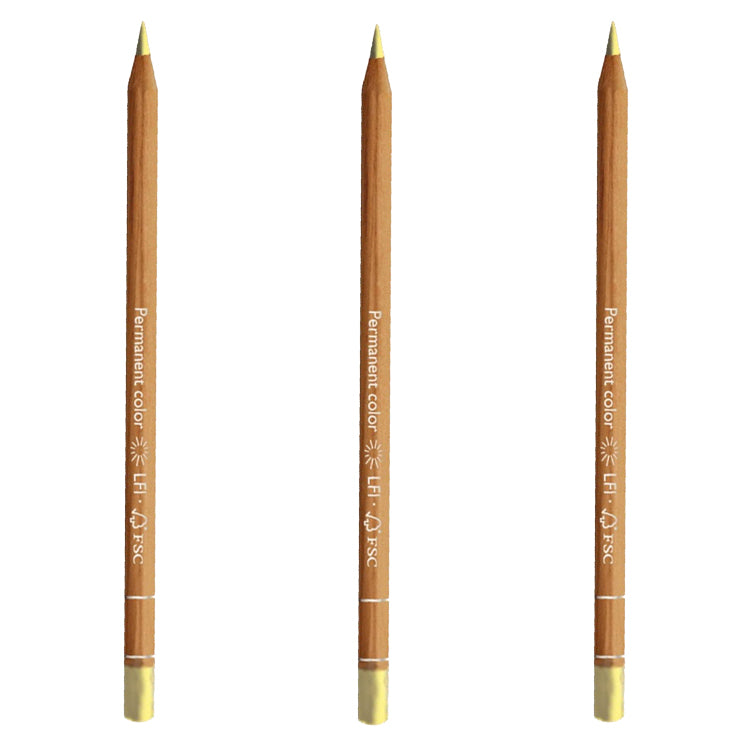 Caran d'Ache Luminance Pencil Naples Ochre Box of 3
