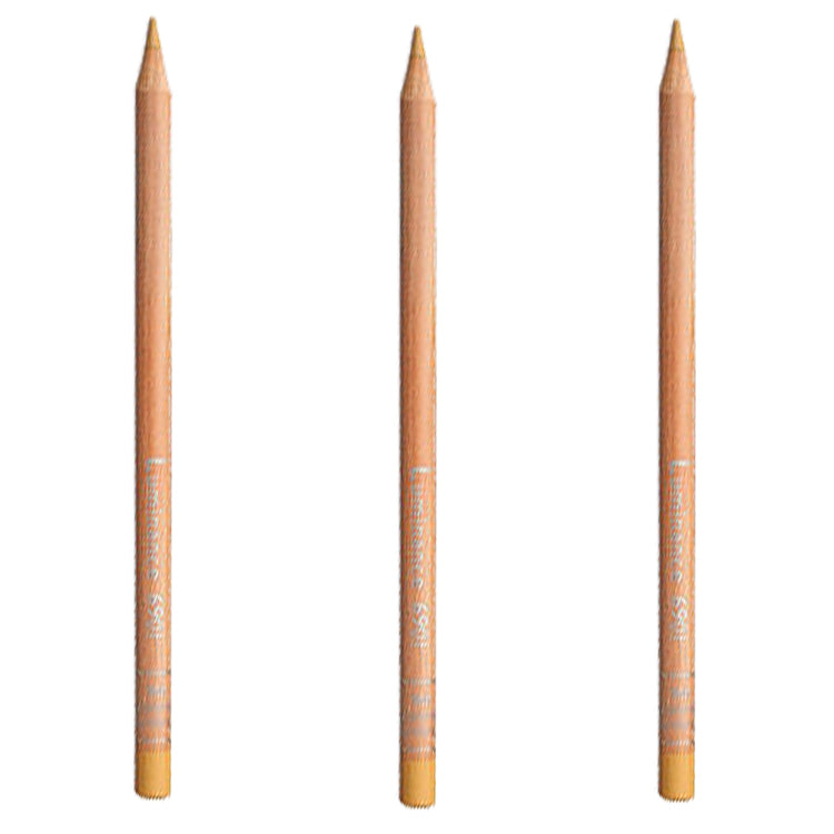 Caran d'Ache Luminance Pencil Brown Ochre 50% Box of 3