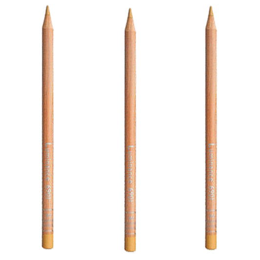 Caran d'Ache Luminance Pencil Brown Ochre 50% Box of 3