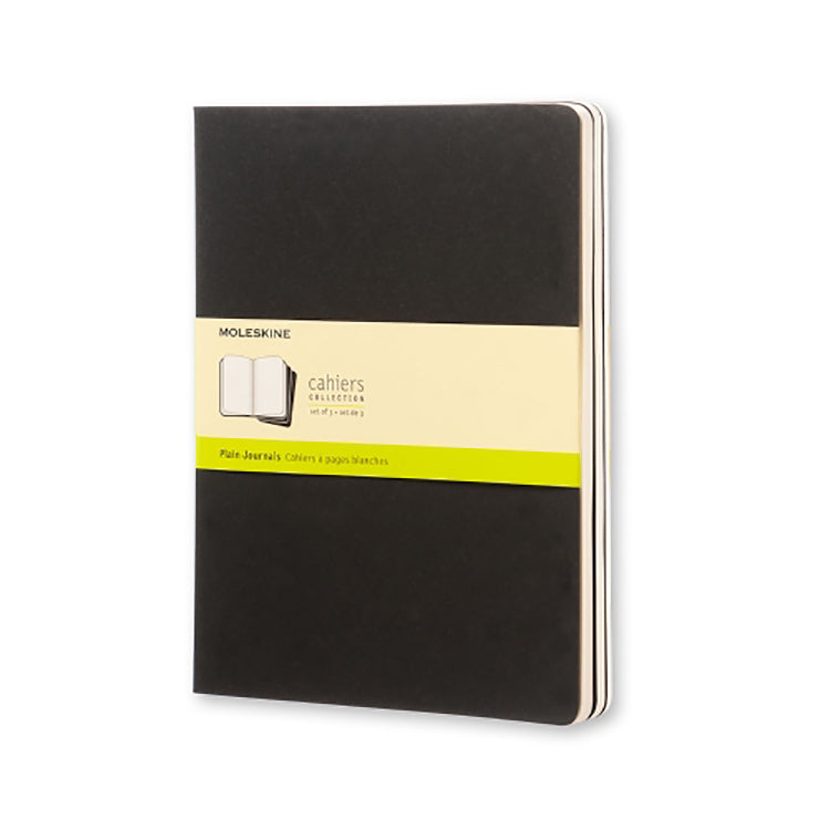 Moleskine Cahier Black Plain 7.5x10
