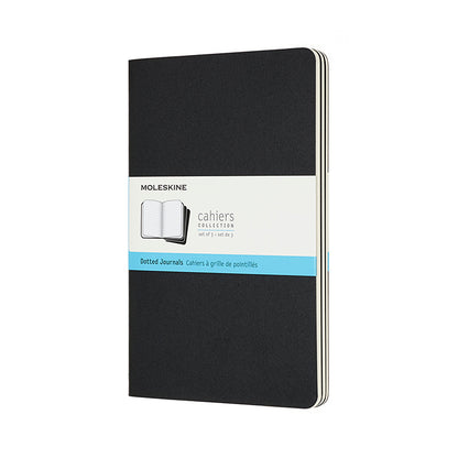 Moleskine Cahier Black Dotted 5x8.25