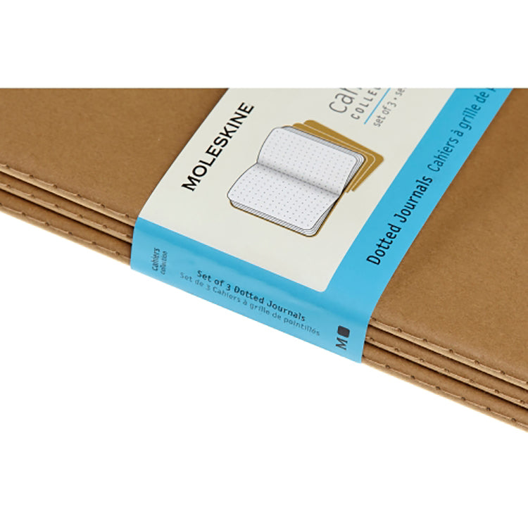 Moleskine Cahier Kraft Dotted 7.5x10