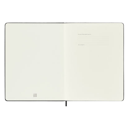 Moleskine Classic Extra Large Hardcover Plain Notebook