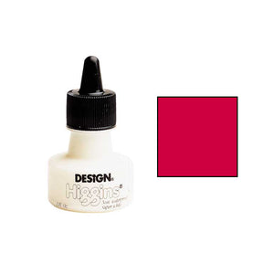 Higgins Dye Based Drawing InkCarmine Red 1oz