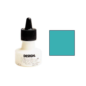 Higgins Dye Based Drawing Ink Turquoise 1oz