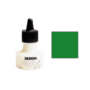 Higgins Dye Based Drawing Ink Green 1oz