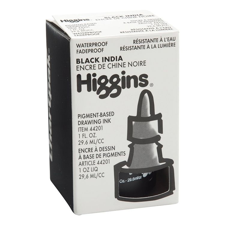 Higgins Ink Waterproof India Ink 1oz