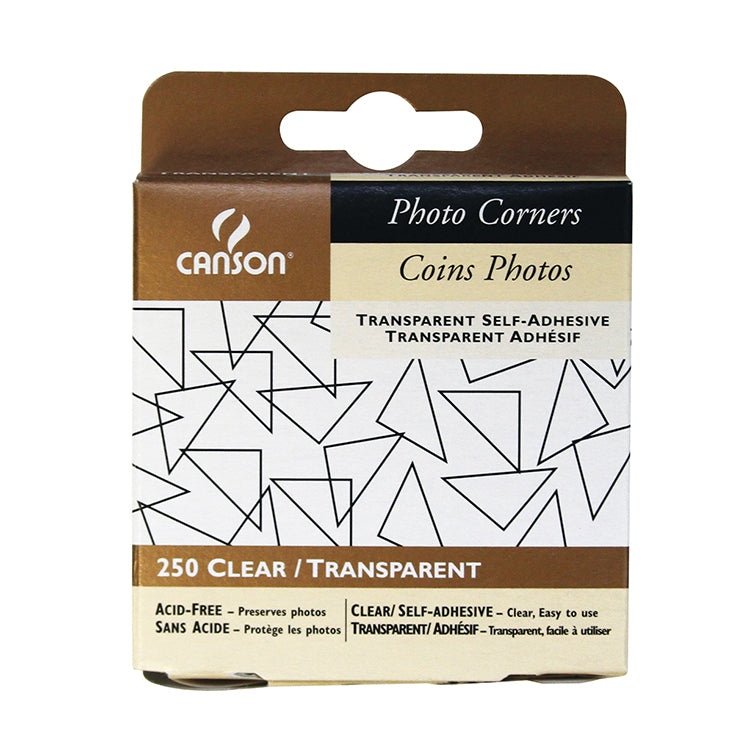 Canson Self-Adhesive Photo Corners 250 Pack