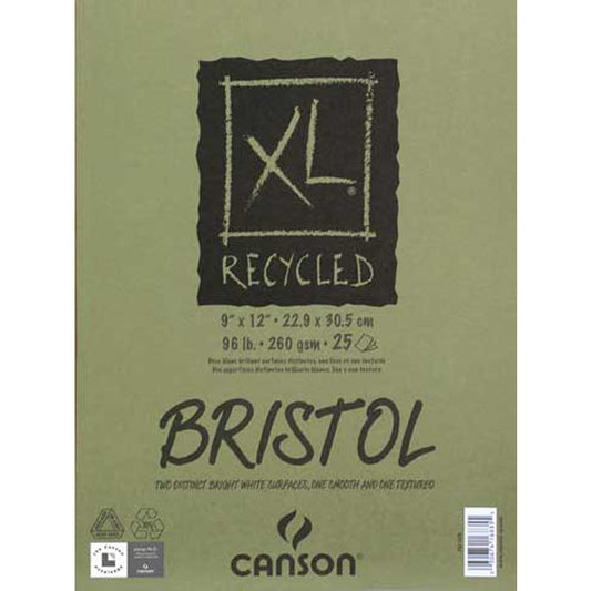 Canson XL Bristol Pad 11x14 25 Sheets