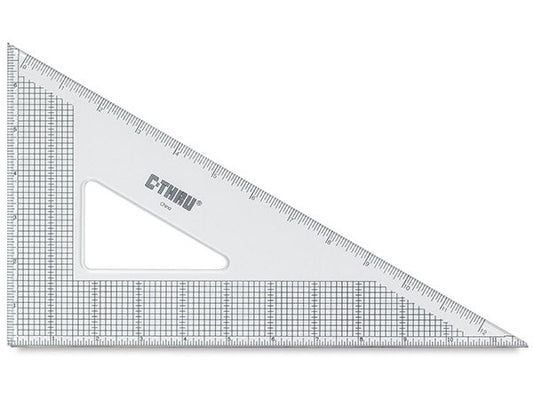 12" 45/90 Grid Triangle w/SS