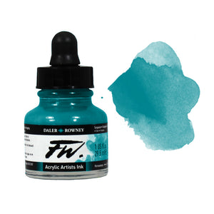 Daler Rowney FW Acrylic Ink 1oz Marine Blue