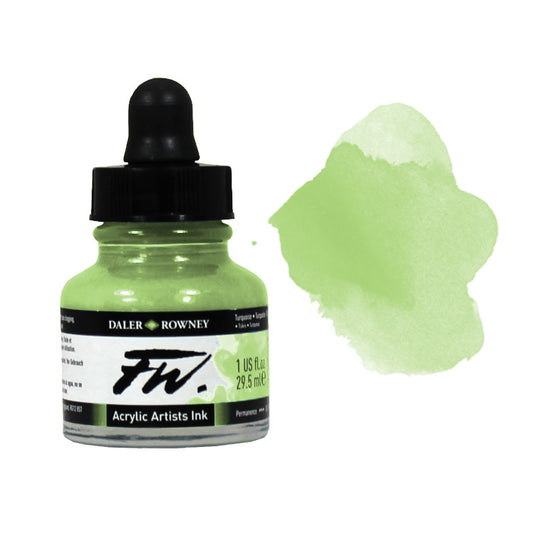 Daler Rowney FW Acrylic Ink 1oz Light Green