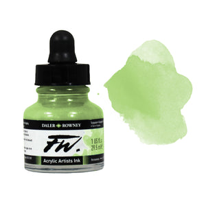 Daler Rowney FW Acrylic Ink 1oz Light Green