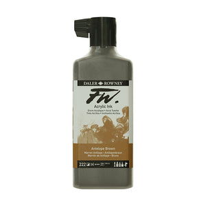 Daler Rowney FW Acrylic Artists Ink 6oz Antelope Brown