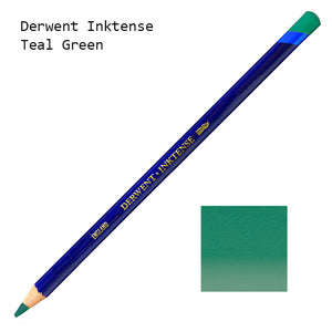 Derwent Inktense Pencil Teal Green