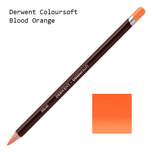 Derwent Coloursoft Pencil Blood Orange