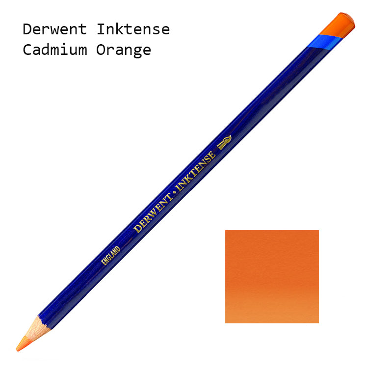 Derwent Inktense Pencil Cadium Orange