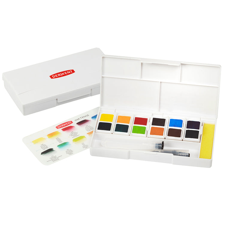 Derwent Inktense Paint Pan Travel Set