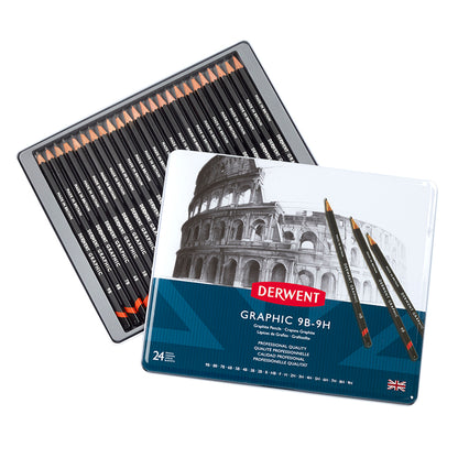 Derwent Graphic Pencil Set of 24