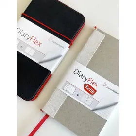 Hahnemuhle Diaryflex Notebook 7.10x4.06 Plain Refill