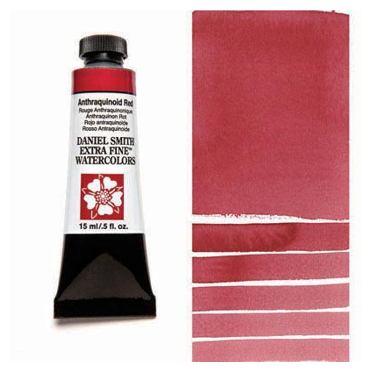 Daniel Smith Extra Fine Watercolor Anthraquinoid Red 15ml