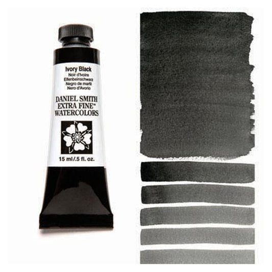 Daniel Smith Extra Fine Watercolor Ivory Black 15ml