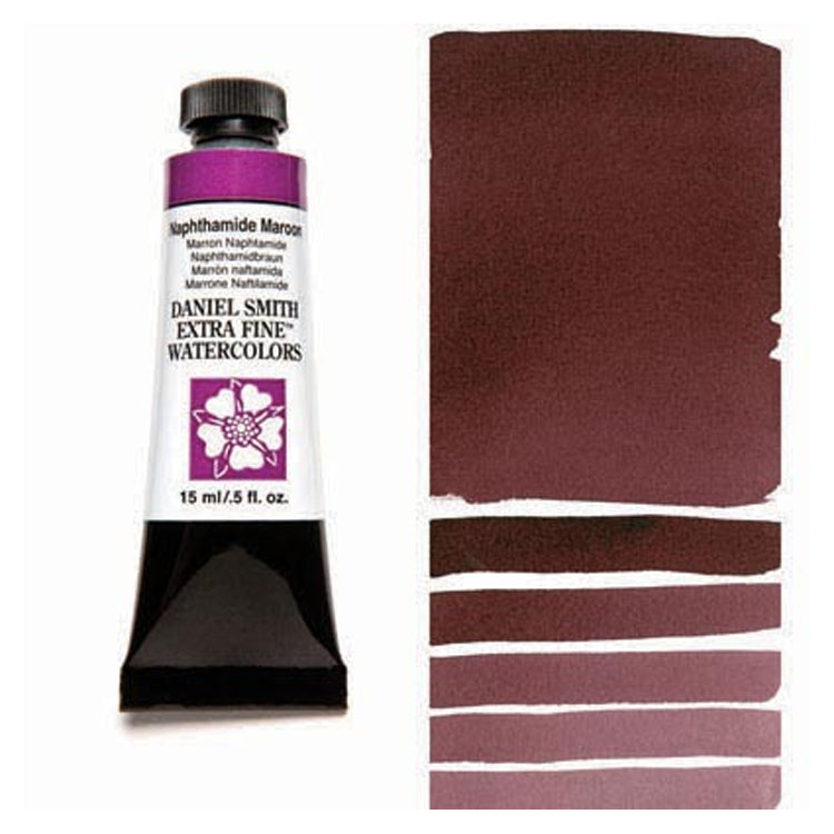 Daniel Smith Extra Fine Watercolor Napthamide Maroon 15ml