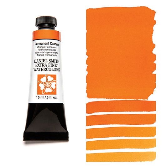 Daniel Smith Extra Fine Watercolor Permanent Orange 15ml
