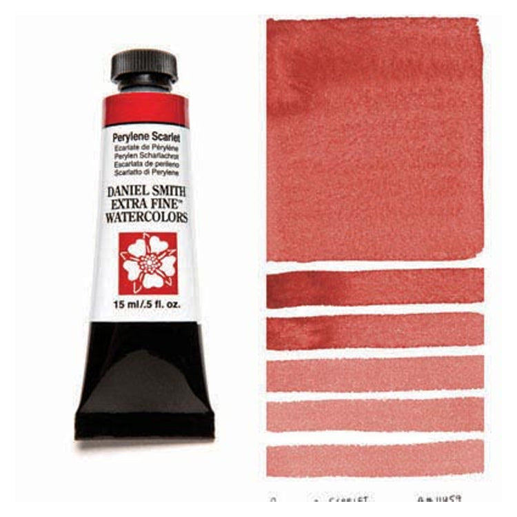 Daniel Smith Extra Fine Watercolor Perylene Scarlet 15ml