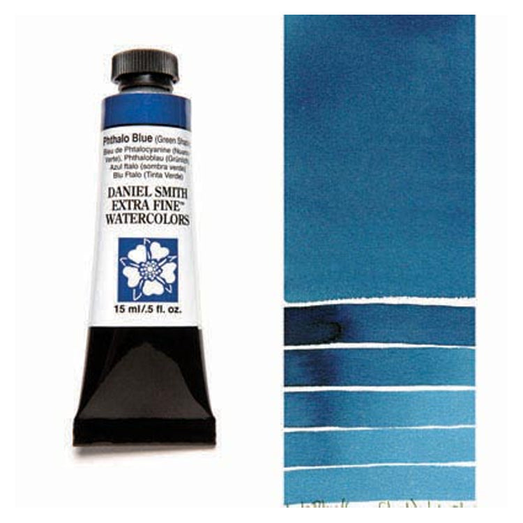 Daniel Smith Extra Fine Watercolor Phthalo Blue Green Shade 15ml
