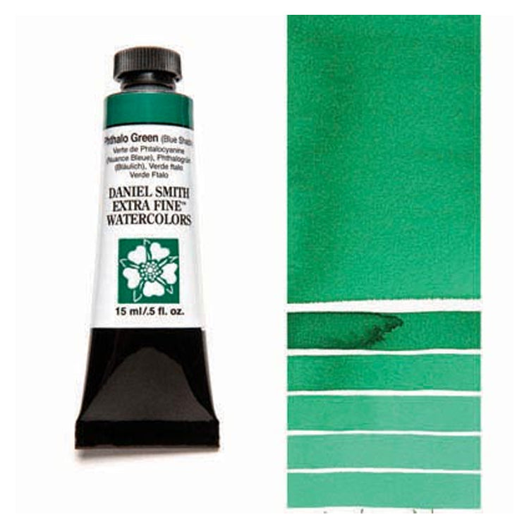 Daniel Smith Extra Fine Watercolor Phthalo Green Blue Shade 15ml