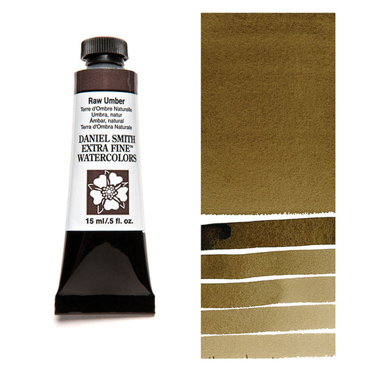Daniel Smith Extra Fine Watercolor Raw Umber 15ml