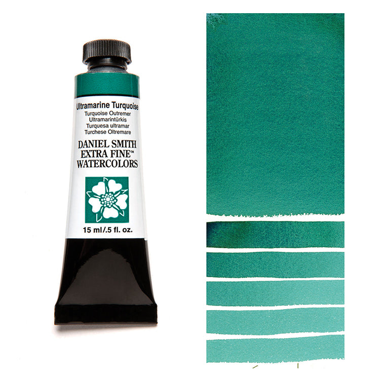 Daniel Smith Extra Fine Watercolor Ultramarine Turquoise 15ml