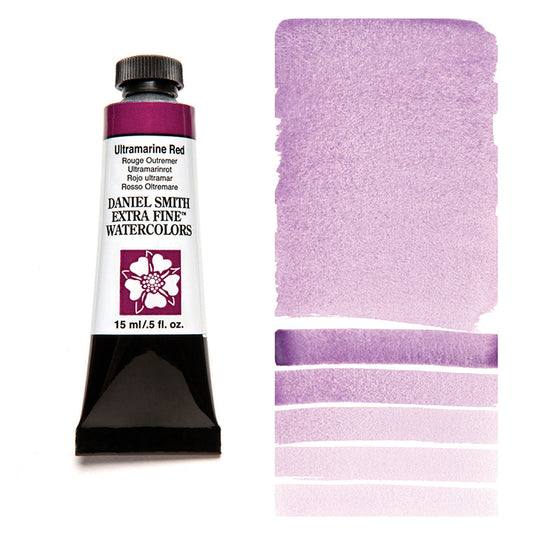 Daniel Smith Extra Fine Watercolor Ultramarine Red 15ml