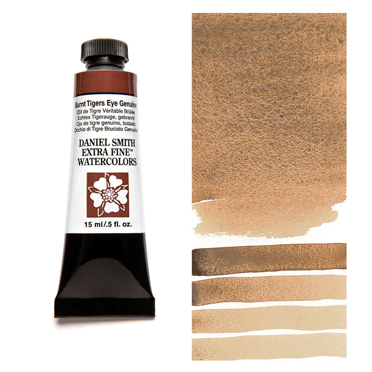 Daniel Smith Extra Fine Watercolor Burnt Tigers Eye Genuine