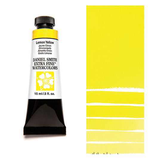 Daniel Smith Extra Fine Watercolor Lemon Yellow 15ml