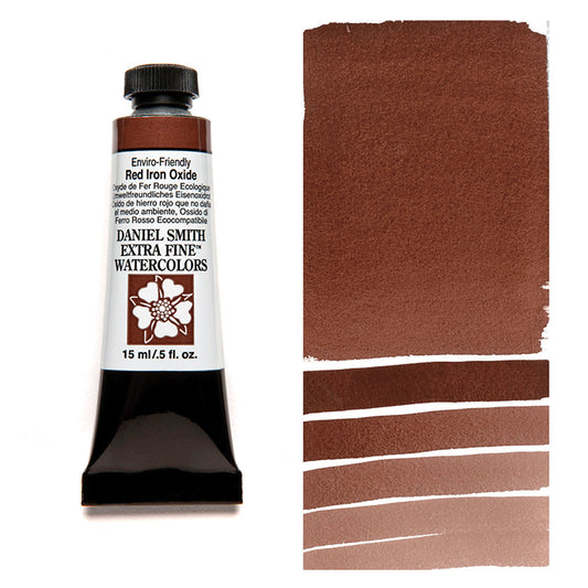 Daniel Smith Extra Fine Watercolor Eco Red Iron Oxide