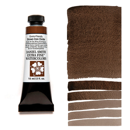 Daniel Smith Extra Fine Watercolor Eco Brown Iron Oxide